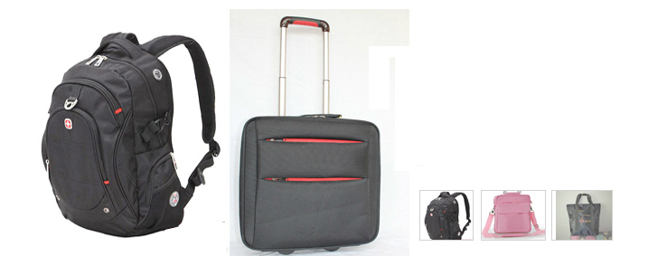 拉竿箱，双肩包